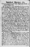 Stamford Mercury Thu 04 Oct 1716 Page 1