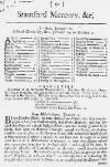 Stamford Mercury Wed 30 Jan 1717 Page 1