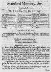 Stamford Mercury Thu 18 Jul 1717 Page 3