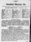 Stamford Mercury Thu 22 Dec 1720 Page 3