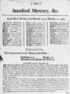 Stamford Mercury Thu 30 Nov 1721 Page 3