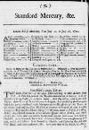 Stamford Mercury Thu 26 Jul 1722 Page 4