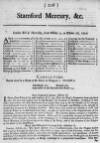 Stamford Mercury Thu 25 Oct 1722 Page 3