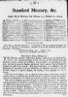 Stamford Mercury Thu 20 Feb 1724 Page 3