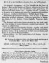 Stamford Mercury Thu 11 Feb 1725 Page 3
