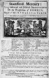 Stamford Mercury Thu 26 Aug 1725 Page 1