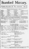 Stamford Mercury Thu 18 Nov 1731 Page 1