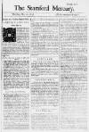 Stamford Mercury Thu 20 May 1736 Page 1