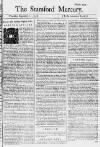 Stamford Mercury Thu 02 Sep 1736 Page 1