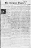 Stamford Mercury Thu 17 Feb 1737 Page 1