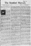 Stamford Mercury Thu 12 Jan 1738 Page 1