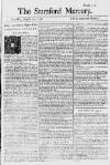 Stamford Mercury Thu 10 Aug 1738 Page 1