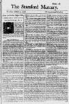 Stamford Mercury Thu 05 Oct 1738 Page 1