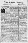 Stamford Mercury Thu 15 Mar 1739 Page 1