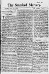 Stamford Mercury Thu 17 Apr 1740 Page 1