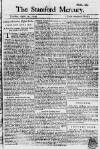 Stamford Mercury Thu 24 Apr 1740 Page 1
