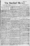 Stamford Mercury Thu 01 May 1740 Page 1