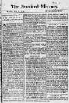 Stamford Mercury Thu 08 May 1740 Page 1