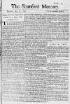 Stamford Mercury Thu 22 May 1740 Page 1