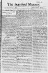 Stamford Mercury Thu 29 May 1740 Page 1