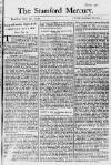 Stamford Mercury Thu 19 Jun 1740 Page 1