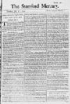Stamford Mercury Thu 17 Jul 1740 Page 1