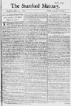 Stamford Mercury Thu 31 Jul 1740 Page 1