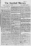 Stamford Mercury Thu 13 Nov 1740 Page 1