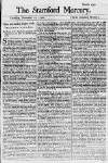 Stamford Mercury Thu 20 Nov 1740 Page 1