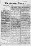 Stamford Mercury Thu 27 Nov 1740 Page 1