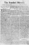 Stamford Mercury Thu 08 Jan 1741 Page 1