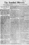 Stamford Mercury Thu 12 Mar 1741 Page 1