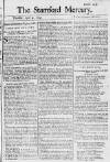 Stamford Mercury Thu 09 Apr 1741 Page 1