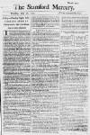 Stamford Mercury Thu 16 Jul 1741 Page 1