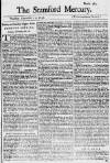 Stamford Mercury Thu 12 Nov 1741 Page 1
