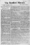 Stamford Mercury Thu 03 Dec 1741 Page 1