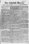 Stamford Mercury Thu 14 Jan 1742 Page 1