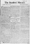 Stamford Mercury Thu 20 May 1742 Page 1