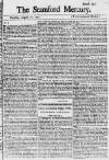 Stamford Mercury Thu 26 Aug 1742 Page 1