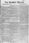 Stamford Mercury Thu 02 Sep 1742 Page 1