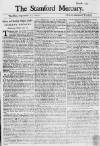 Stamford Mercury Thu 23 Sep 1742 Page 1