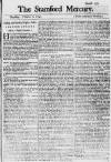 Stamford Mercury Thu 07 Oct 1742 Page 1