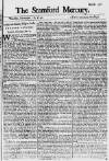 Stamford Mercury Thu 18 Nov 1742 Page 1