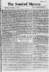 Stamford Mercury Thu 09 Dec 1742 Page 1
