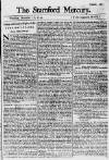 Stamford Mercury Thu 16 Dec 1742 Page 1