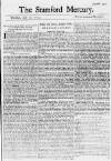 Stamford Mercury Thu 21 Jul 1743 Page 1
