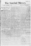 Stamford Mercury Thu 01 Sep 1743 Page 1