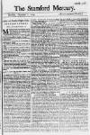 Stamford Mercury Thu 01 Dec 1743 Page 1