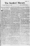 Stamford Mercury Thu 15 Dec 1743 Page 1