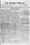 Stamford Mercury Thu 12 Jan 1744 Page 1
